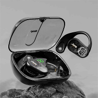 JEEPEC016 OWS Draadloze Bluetooth Oordopjes 14mm Beweegbare Spoel 360° Surround Stereo ENC Ruisonderdrukking LED Digital