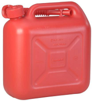 CEMO 10844 Kanister 10l rot Jerrycan voor brandstof 10 l Kunststof