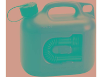 Hünersdorff 800200 hünersdorff 800200, 5 l, Kunststoff, Schwarz, Olive, 265 mm, 147 mm, 247 mm Jerrycan voor brandstof 5 l Kunststof