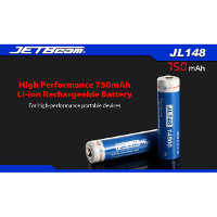 Jetbeam Jl148 14500 750mah 3.7V Rechargeable Li Ion Battery