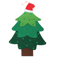 JETEVEN DIY vilten kerstboom Merry Christmas Decorations