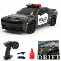 JIABAILE 3611 3615 RTR 1/36 2.4G 4WD Drift RC Auto Koolstofvezelchassis met Gyro Volledig Proportioneel LED licht On Roa