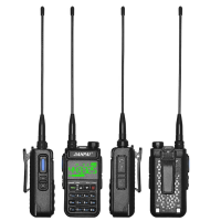 JIANPAI FT UV78 10W 5800mAh Fluorescent LED Display Walkie Talkie Intelligent Noise Reduction High Power FM Tweewegradio