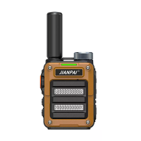 JIANPAI V6R 8W Hoogvermogen Walkie Talkie 16 Kanalen 5000mAh USB opladen Mini Draagbare Tweerichtingsradio