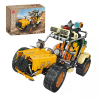 JIESTAR JJ9199 Wasteland stijl RC Off Road Voertuig Model Bouwsteen Blok Assemblageset Vakantie Decoratieve Ornamenten B