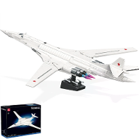 JIE STAR JJ9226 TU 160 Militaire Strategische Bomber Model Bouwstenen Montagekit Baksteen DIY Speelgoed voor Kinderen Ca