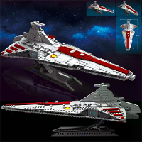 Jiestar 67106 MOC Venatof Aanval Ruimteschip / 67109 67109 TIE Bomber Cruiser Fighter Destroyer Bouwstenen voof Jongens