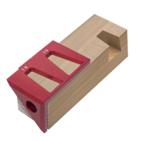 45/90 Graden midden Fider Vierkante houtbewerkingssjabloon van kantenschraper van aluminiumlegering Multifunctionele mar