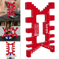 Aluminium Dovetail Jig Precisie Pen Gatenmaat Houtbewerking Pen Schuifmaat Tafelzaag Dieptemaat Hoogtemeting Metrisch en