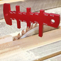 Aluminium Router Diepte Gauge Tool 3 26mm Hoogte Meetapparaat Houtbewerking Tafelzaag Instelling Snijblad Tool