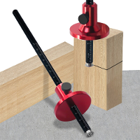 Wiel Markering Gauge Houtbewerkingskrabber Dual Inch & MM Schaal Parallelle Lijn Tekening Mortise Meten