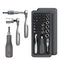 JIMI® 41 IN 1 Schroevendraaier S2 Magnetische bits Ratelsleutel Schroevendraaiersets DIY Huishoudelijke reparatieset