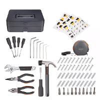 JIMIHOME X2 AB Thuis Combinatietoolbox Gelaagd Gratis Combinatie voor Doe Het Zelf Handgereedschap en Huishoudreparatieg