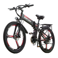 [EU Direct] BURCHDA R3 Elektrische Fiets 48V 12.8Ah Accu 500W Motor Aanbevolen Topsnelheid 25KM/H 26inch Banden 35 45KM