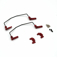 1/14 Metalen Upgraded Anti Rolbeugel Set Voor Wltoys 144001 144002 124016 124017 124018 124019 LC Voertuig Model Onderde