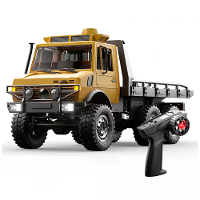 JJRC C8823 Unimog 1/18 6WD RC auto All Terrain Off Road Voertuig Transport Redder Modellen