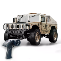 JJRC C8835 Hummer Militair Simulation 1/14 2.4G 4WD RC Auto Volledig Proportioneel Rotsklimmer Pickup Off Road Voertuige