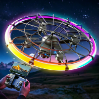 JJRC H145 UFO Crash Resistant WiFi FPV met HD camera Elektrisch verstelbare RGB streamer lichtbalk Brushless 2.4G 4CH 6 