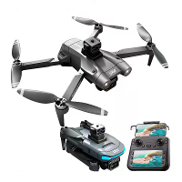 JJRC X28 PRO 230g GPS 5G WiFi FPV met 4,3 inch LCD scherm controller 1080P HD dual camera servo gimbal 360° obstakelverm
