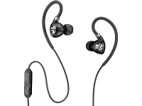 JLab Fit Sport Fitness Sport Oordopjes Zwart