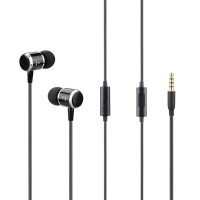 Jmf H2 3.5Mm Metal In Ear Headset Earphone Headphone With Mic