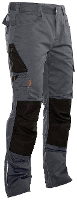 Jobman J2321 grau/schwarz 46 Werkbroek Donkergrijs, Zwart Maat: 46