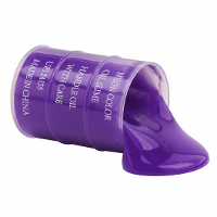 Johntoy Speelslijm   paars   1x 150 ml   speelgoed slijm   5,5x8 cm   horror slijm
