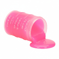 Johntoy Speelslijm   roze   1x 150 ml   speelgoed slijm   5,5x8 cm   horror slijm