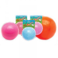 Jolly Ball Bounce n Play medium (15 cm) voor honden Geel OP is OP