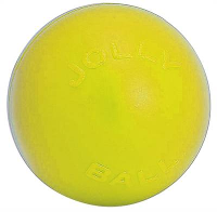 Jolly Push N Play Bal Met Ventiel Geel #95;_Xl 35 Cm