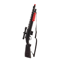 Politie/Cowboy speelgoed geweer   kind en volwassenen   verkleed rollenspel   plastic   68 cm
