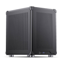 Jonsbo C6 Black Micro tower PC behuizing, Gaming behuizing Zwart