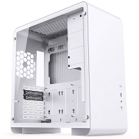 Jonsbo Jonsbo U4 Pro Midi Tower, Tempered Glass   weiß Midi tower Behuizing, Gaming behuizing, PC behuizing Wit