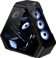 Jonsbo TR03 G Tower Gaming behuizing Zilver