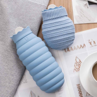 Jordan & Judy WD031 313/620ml Magnetron Verwarmings Warmwaterzak van Eco systeem Handverwarmer met Gebreide Hoes