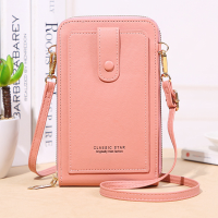 JOSEKO Vrouwen Kunstleer RFID Touchscreen Crossbody Tas Multifunctionele Opslag Telefoon Tas Shoudler Messenger Bag