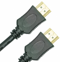 JouJye AVC 200 1,5m HDMI kabel HDMI Aansluitkabel HDMI A stekker, HDMI A stekker 1.50 M Zwart 4K UHD, Audio Return Channel (ARC), Vergulde steekcontacten