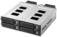 JouJye JJ N 49NVMe 5.25 Inch HDD inbouwframe voor 2.5 Inch U.2 NVMe PCIe 3.0 X4, U.2 NVMe PCIe 4.0 X4