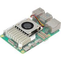 Joy IT Actieve koeler voor de Raspberry Pi 5 chipsetkoeler