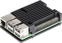 Joy it ARMOR Case BLOCK SBC behuizing Geschikt voor: Raspberry Pi Incl. Passieve koeler Zwart