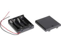 Joy it COM BF4XAA Batterijhouder 4x AA (penlite) (b x h x d) 64.50 X 19.5 X 70.35 Mm