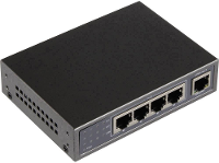 Joy it JT POE SW4 Netwerk switch 4 + 1 poorten 10 / 100 / 1000 Mbit/s PoE functie