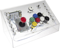 Raspberry Pi 3 B RB Gamestation Kit 1 GB 4 x 1.2 GHz Incl. Behuizing, Incl. Controller, Incl. Noobs OS, Incl. LEDs, Incl. Netvoeding, Incl. Sensoren, Incl.