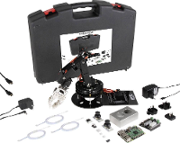 Raspberry Pi 3 B Robo Set 1 GB 4 x 1.2 GHz Incl. Robotarm, Incl. Controller, Incl. Koellichaam, Incl. Netvoeding, Incl. HDMI kabel, Incl. Noobs OS, Incl.