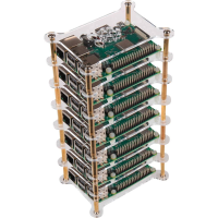 Joy it RB Case+19 SBC behuizing Geschikt voor serie: Raspberry Pi® Acrylglas helder