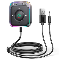 Joyroom bluetooth 5.3 Autotelefoonadapter HiFi stereosurroundgeluid HD handsfree oproepen Dubbele microfoon ENC Ruisonde
