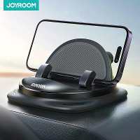 Joyroom Dashboard Universele Autotelefoonhouder 360° Draaibaar Eenvoudige Bediening Navigatie Telefoonhouder Drievoudige