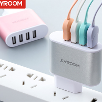 Joyroom L M403 4.2A 4 Usb Ports Eu Travel Charger For Iphone,Samsung,Xiaomi,Huawei