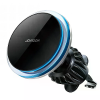 Joyroom luchtventilatiehouder autotelefoonhouder draadloze oplader voor iP 15 14 13 Pro Max snelle oplader autohouder me