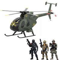 JOYTOY 1/25 XS 01 XS 02 XS 03 Nachtaanval Piloot / Aanval Piloot / Tactische Nachtaanval Piloot Model Geschikt voor Each